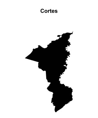 Cortes bölümü boş ana hat haritası