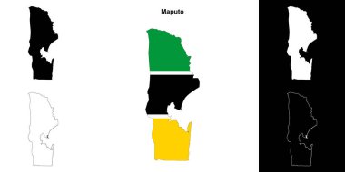 Maputo eyalet ana hat haritası ayarlandı