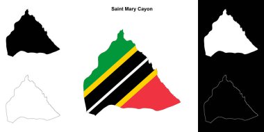 Saint Mary Cayon kilisesinin ana hat haritası.