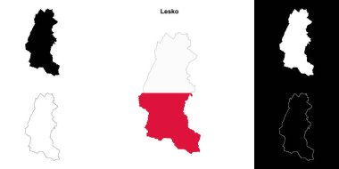 Lesko ilçesi ana hat haritası ayarlandı