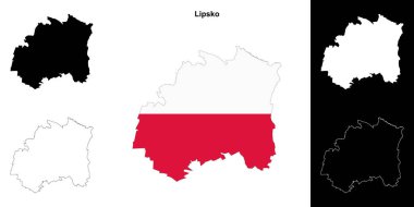 Lipsko ilçesinin ana hat haritası ayarlandı