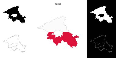 Torun ilçesi ana hat haritası ayarlandı