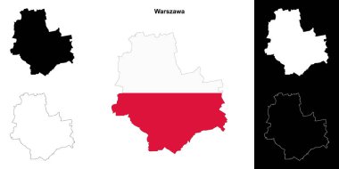 Warszawa ilçesinin ana hat haritası ayarlandı