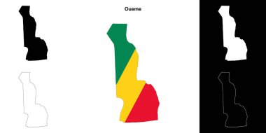 Oueme departmanı ana hat haritası ayarlandı