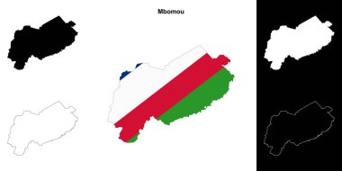 Mbomou vilayet ana hat haritası seti