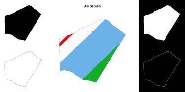 Ali Sabieh bölge ana hat haritası seti