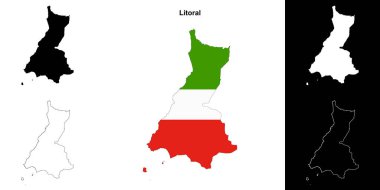 Litoral eyalet ana hatları haritası ayarlandı