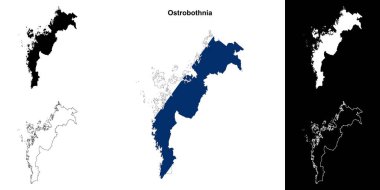 Ostrobothnia bölgesi ana hat haritası ayarlandı