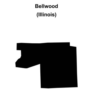 Bellwood (Illinois) boş ana hat haritası