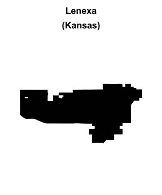 Lenexa (Kansas) boş ana hat haritası