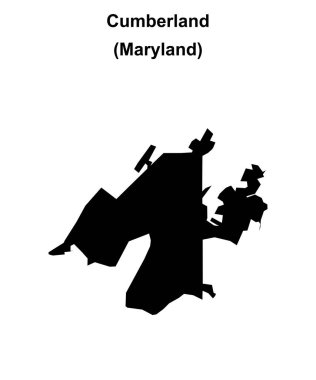 Cumberland (Maryland) boş ana hat haritası