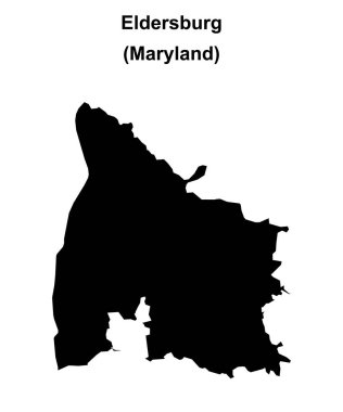 Eldersburg (Maryland) boş ana hat haritası