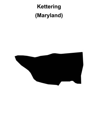 Kettering (Maryland) boş ana hat haritası