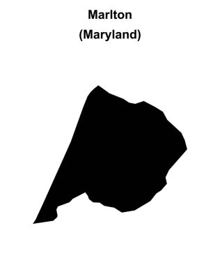Marlton (Maryland) boş ana hat haritası