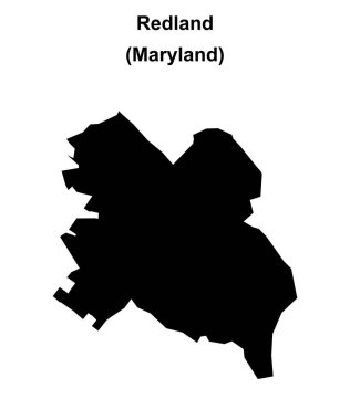 Redland (Maryland) boş ana hat haritası