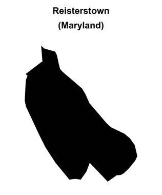 Reisterstown (Maryland) boş ana hat haritası