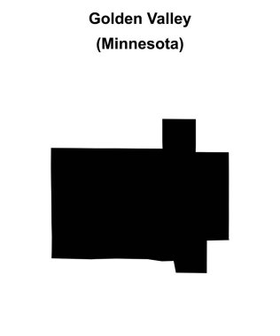 Altın Vadi (Minnesota) boş ana hat haritası