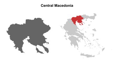 Orta Makedonya 'nın boş dış hat haritası belirlendi