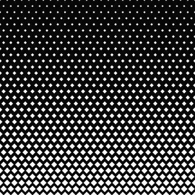 Geometrik siyah beyaz kare arkaplan tasarımı tekrarlanıyor