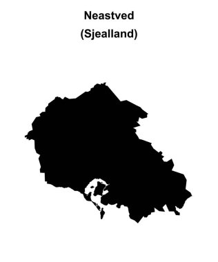 Yeni belediye boş ana hat haritası