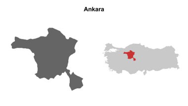 Ankara 'nın boş dış hat haritası belirlendi