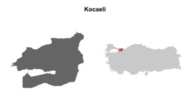 Kocaeli boş sınır çizgisi haritası ayarlandı