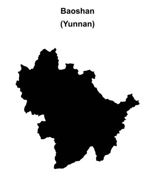 Baoshan boş ana hat haritası