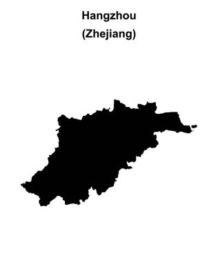 Hangzhou boş ana hat haritası