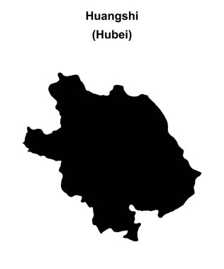 Huangshi boş ana hat haritası