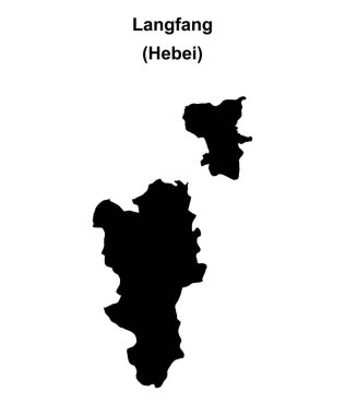 Langfang boş ana hat haritası