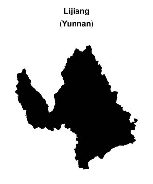 Lijiang boş ana hat haritası