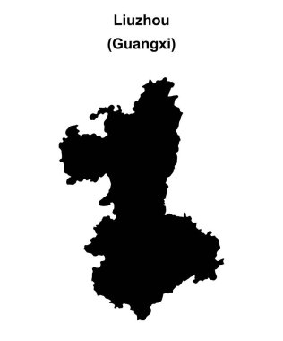 Liuzhou boş ana hat haritası