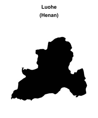 Luohe boş ana hat haritası