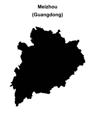 Meizhou boş ana hat haritası