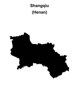 Shangqiu boş ana hat haritası