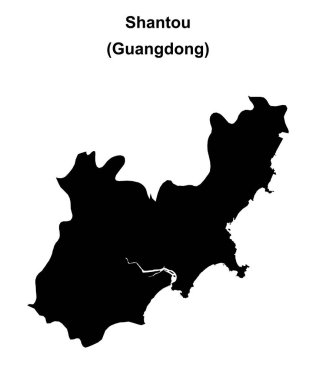 Shantou boş ana hat haritası