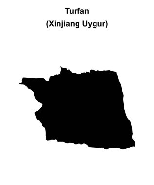 Turfan boş ana hat haritası