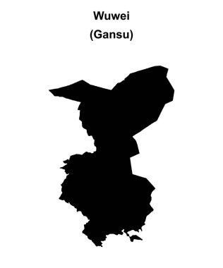 Wuwei boş ana hat haritası