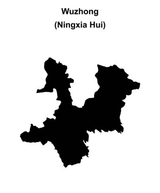 Wuzhong boş ana hat haritası