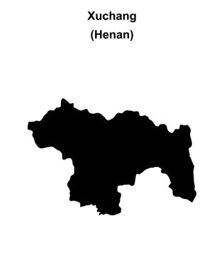 Xuchang boş dış hat haritası