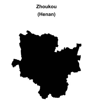Zhoukou boş ana hat haritası