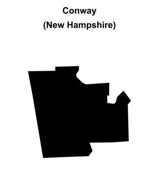 Conway (Yeni Hamshire) boş ana hat haritası