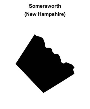 Somersworth (New Hamshire) boş ana hat haritası