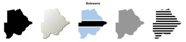 Botswana ana ana hat haritası ayarlandı