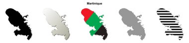 Martinique anahat harita seti