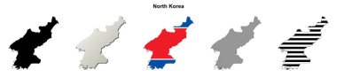 Kuzey Kore anahat harita seti