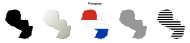 Paraguay anahat harita seti