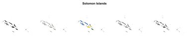 Solomon Adaları ana hat haritası belirlendi