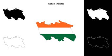 Kollam ilçesi (Kerala) ana hat haritası belirlendi