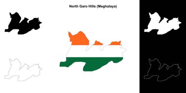 Kuzey Garo Hills bölgesi (Meghalaya) ana hat haritası ayarlandı